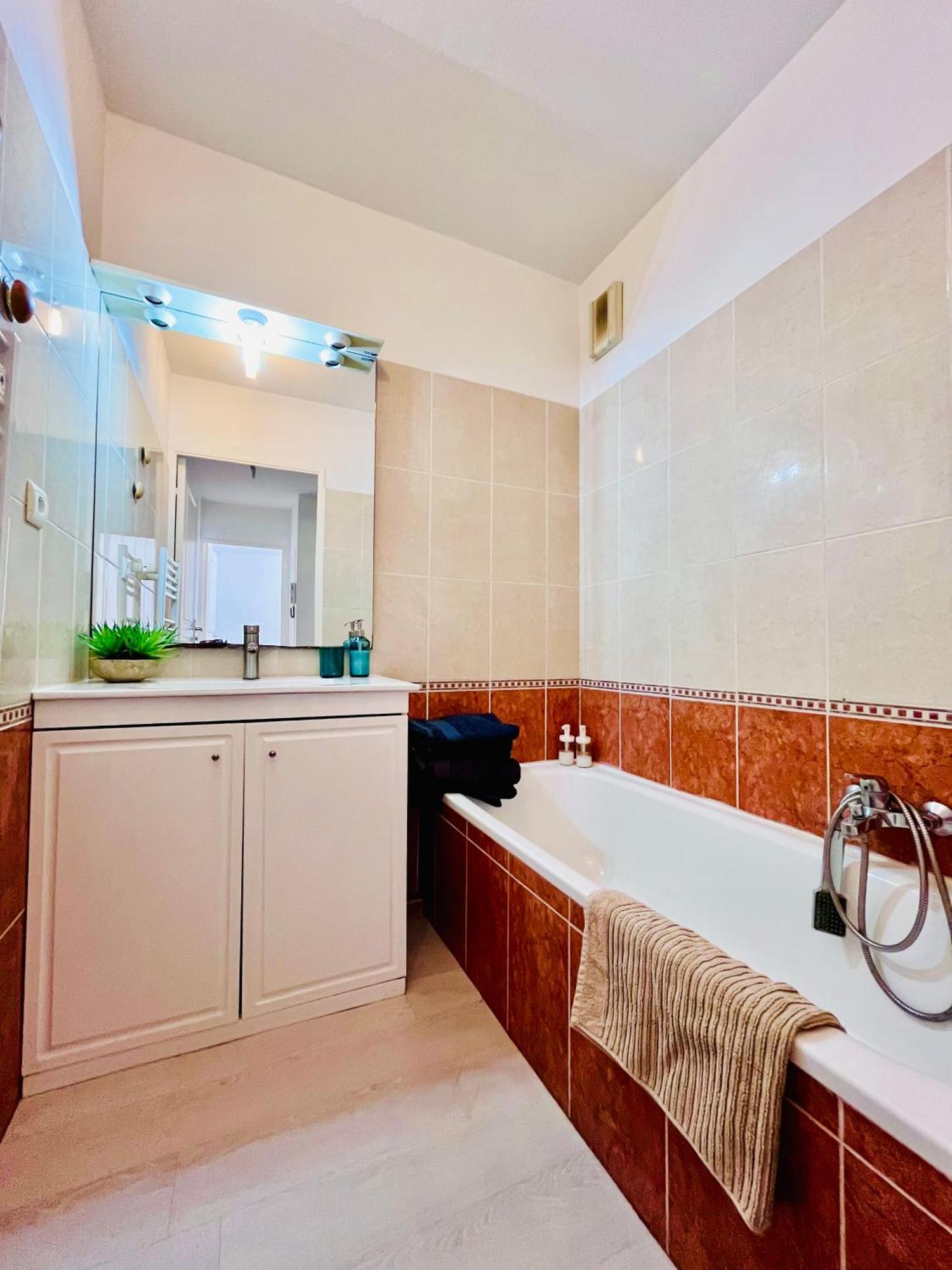 Magnificent Renovated Apartment, 2 Rooms Of 45 M2, Close Tothe Sea, Top Floor, Terrace Nicea Zewnętrze zdjęcie